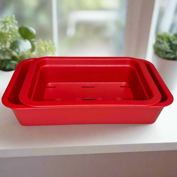 NEW COLOR! Windowsill Planter - Ruby Red