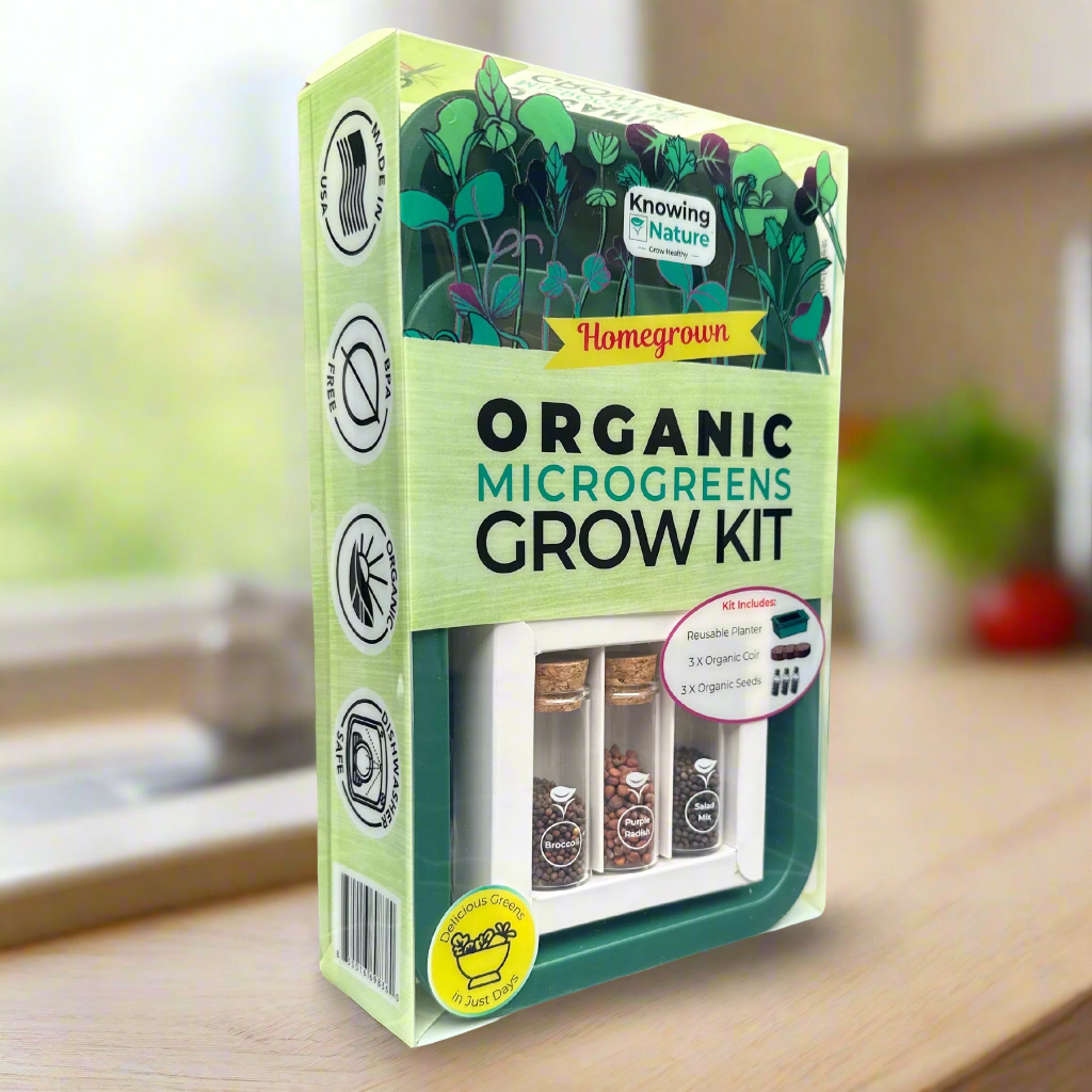 Reusable Microgreens Grow Kit For Any Windowsill | $39 for 3