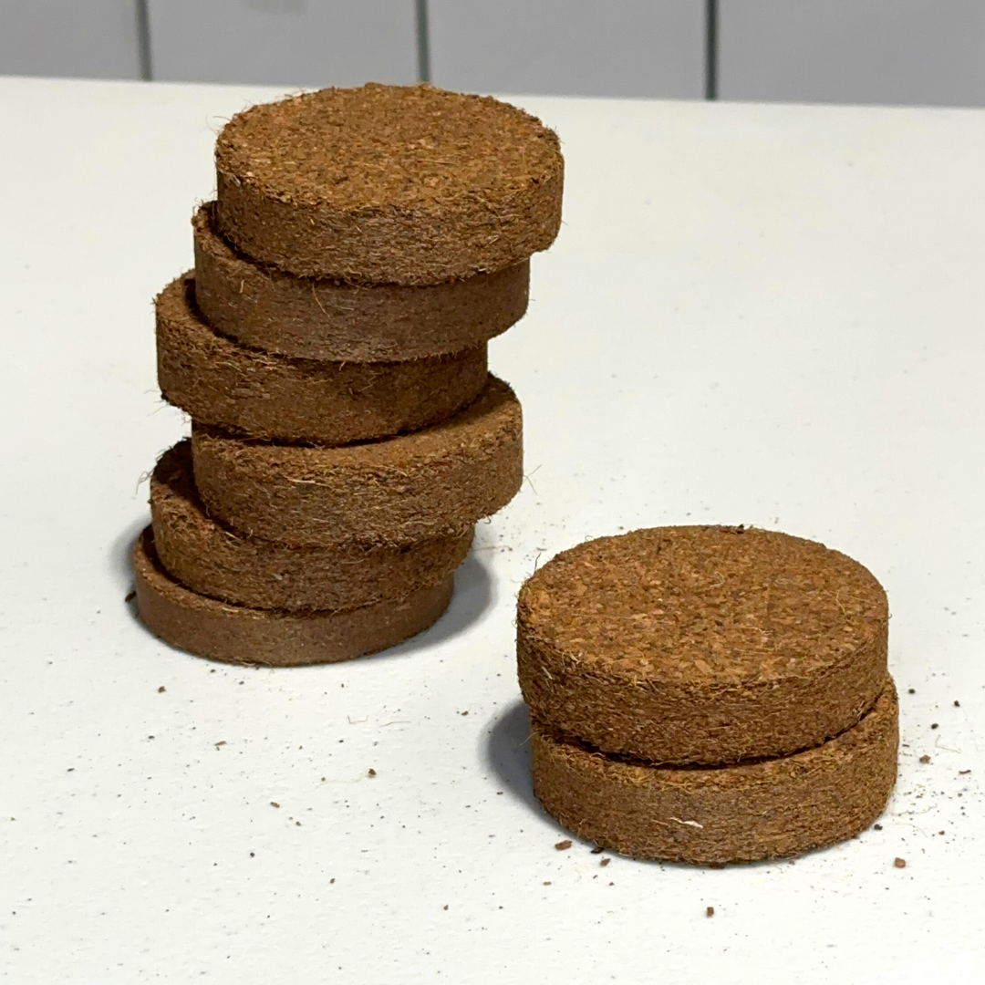 OMRI Listed Organic Coco Coir - 14 Expanding Discs | KnowingNature