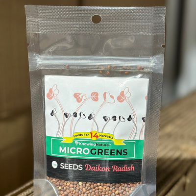 Daikon Radish Seeds [3 oz, 14 Plantings]